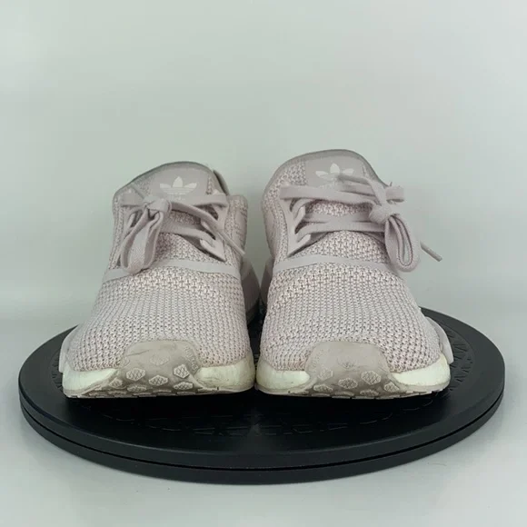 Adidas Originals NMD R1 Pink/White Athletic Running Shoes B37652 Women's Size 10 - Picture 2 of 11